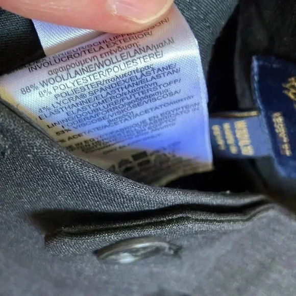 Brooks Brothers charcoal grey wool blend explorer Madison 40 L 32x32 regent fit - Picture 10 of 10